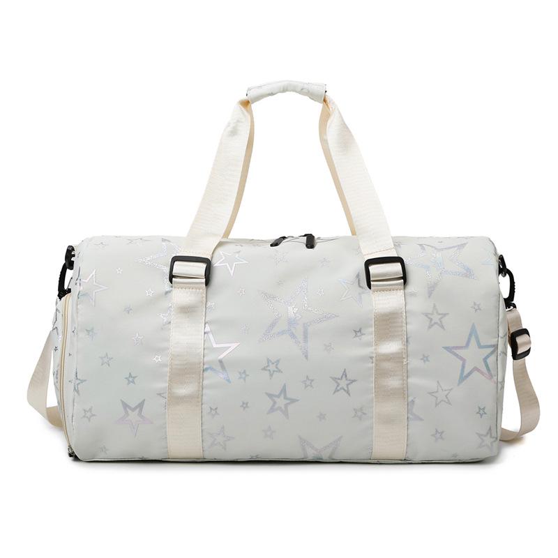 Spacious Travel Bag with Shoe Compartment and Wet/Dry Separation, Hand-Carry Sports & Leisure Design.