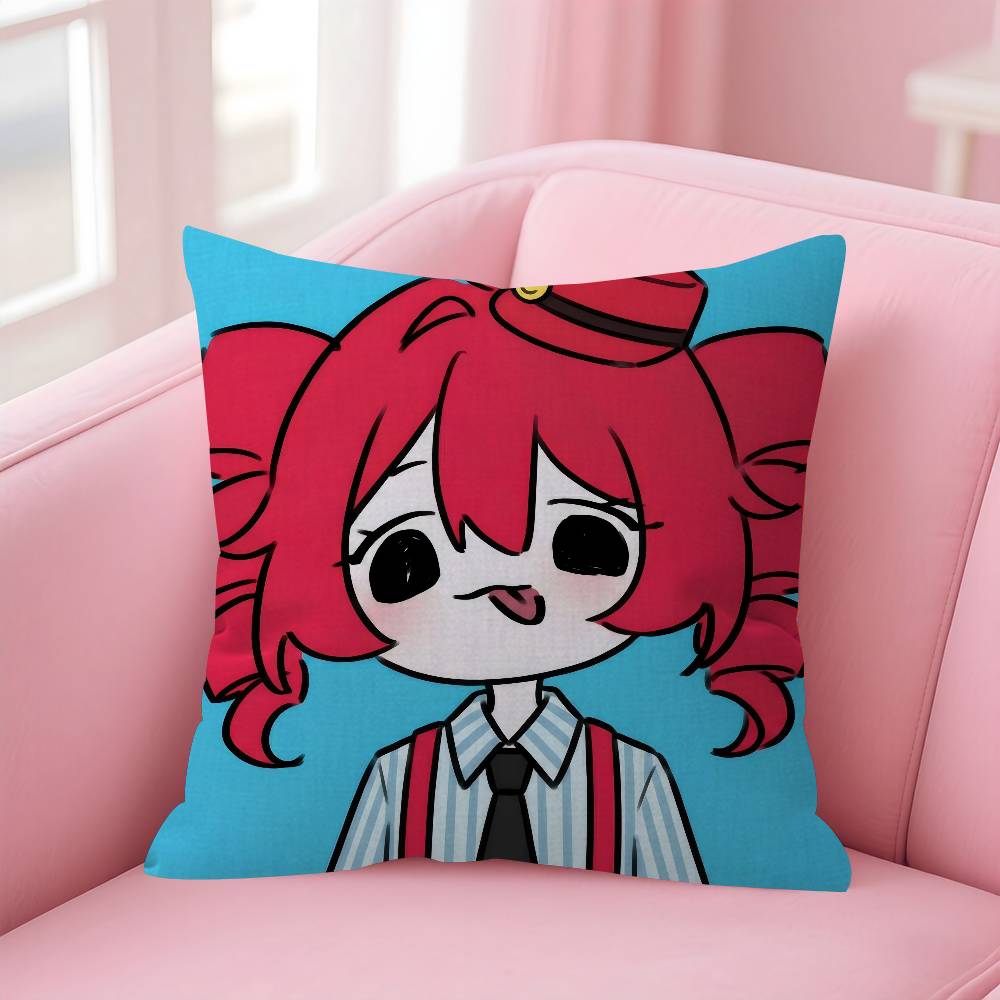 Cute KKasane singer TTetos   Cushion Cover Decorative Pillow Sofa Home Decor case pillow cases