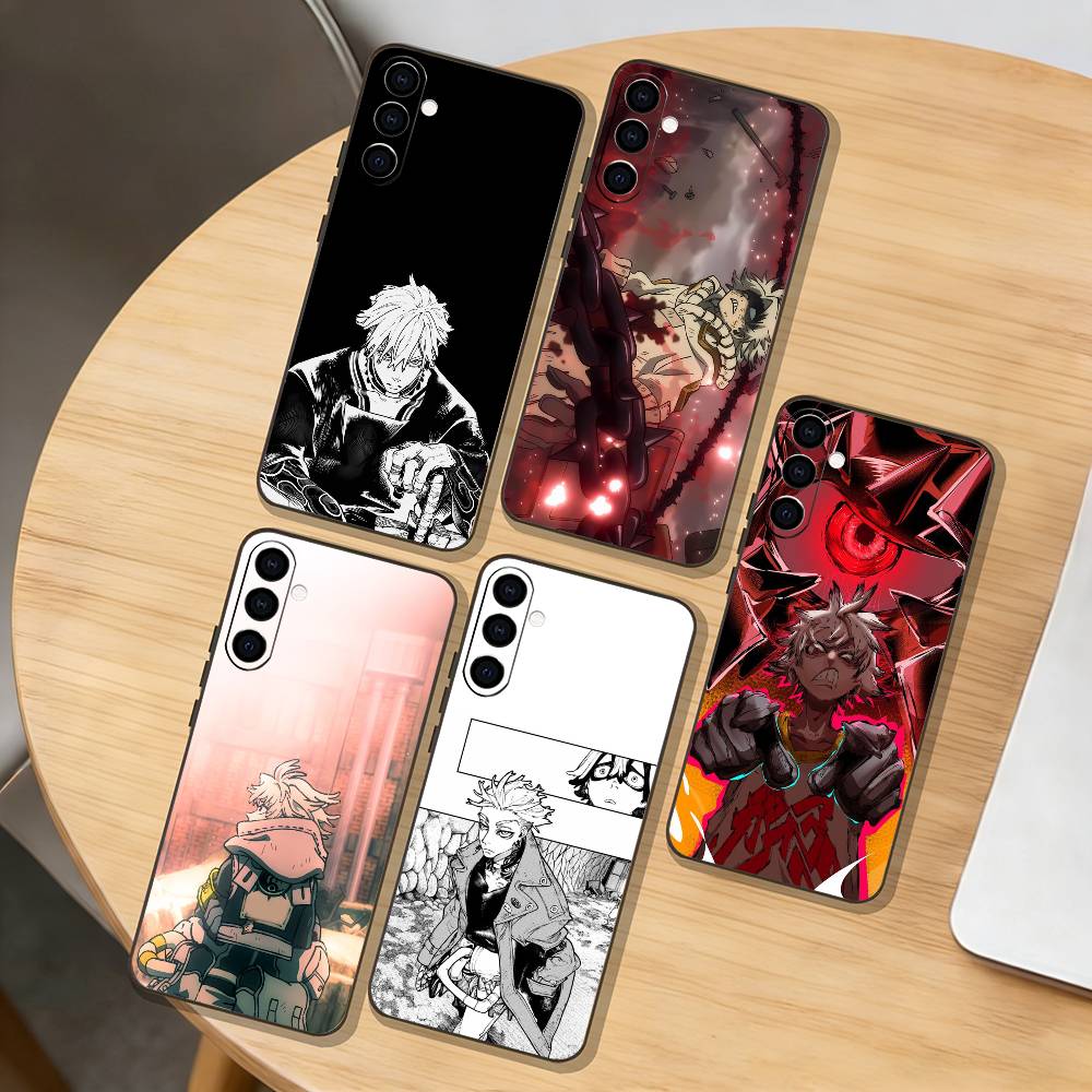Enjin G-Gachiakuta Handyhülle Für Samsung Galaxy A73,A72,A71,A70,A53,A52,A51,Andere Weiche Schwarze Hülle