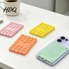 Durable Aluminum Core Holder Foldable Silicone Phone Stand with Aluminum Adjustable Bendable for Desk Compact Gadget Organizer Portable Suction Cup