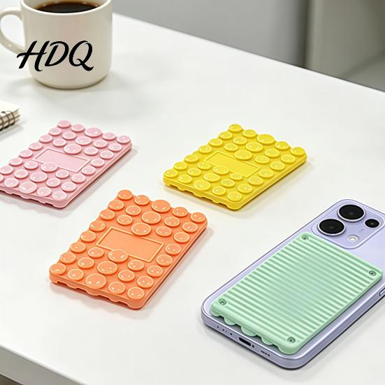 Durable Aluminum Core Holder Foldable Silicone Phone Stand with Aluminum Adjustable Bendable for Desk Compact Gadget Organizer Portable Suction Cup
