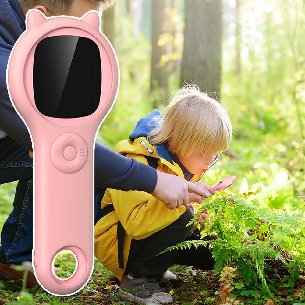 Tragbares digitales Handmikroskop mit 500-facher Vergrößerung für den Außenbereich für Kinder