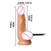Dildo Gonfiabile Realistico per Donne - Morbida Texture Carnosa Giocattolo per il Piacere Adulto"