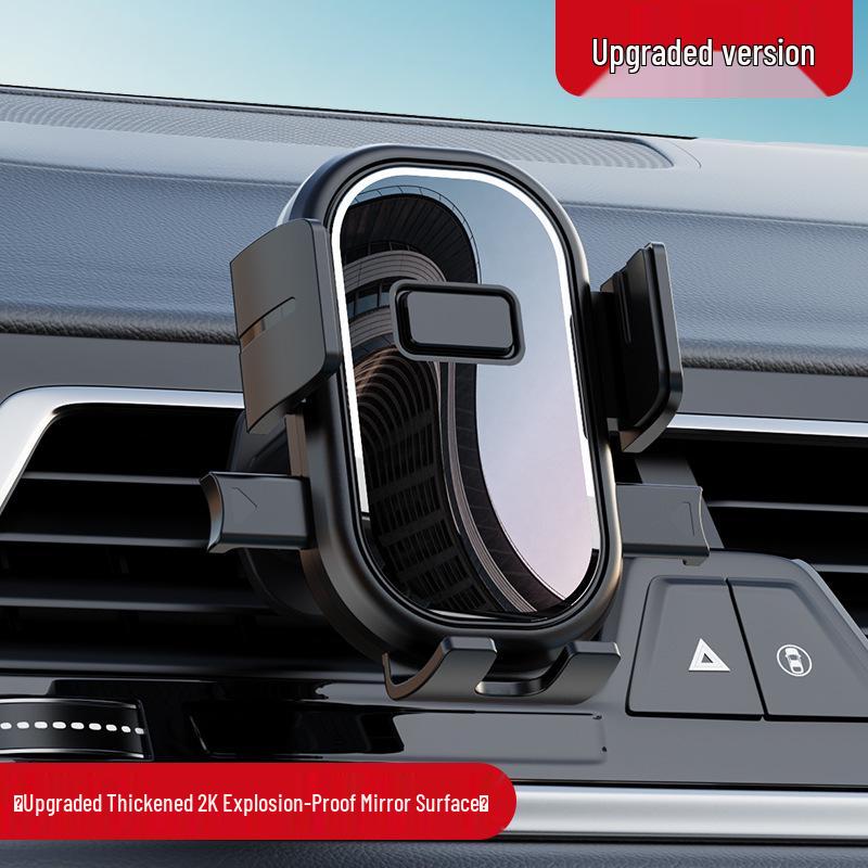Rotatable Shockproof Car & Truck Phone Holder, Air Vent Mount, Supports Vertical/Horizontal Screens, Navigation-Focused