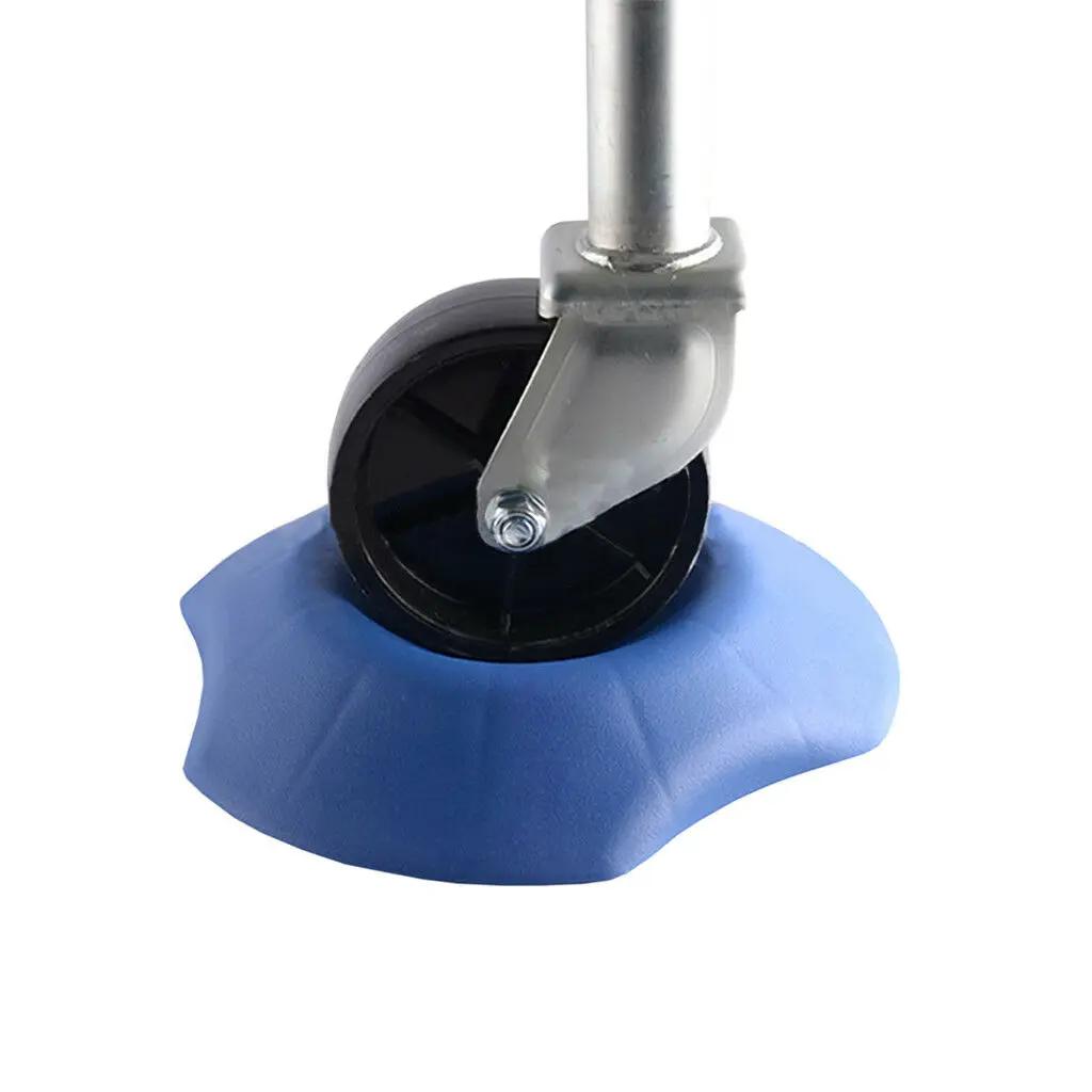 

Camper Wheel Chocks - Anti-Skid & Durable Rubberized Blocks for RV/Caravan/Motorhome/Trailer Tire Safety синій