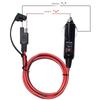 Vehicle Air Pump Connecting Line Cigarette Lighter to SAE Extension Line Vehicle Air Pump Socket Wire High Power Battery