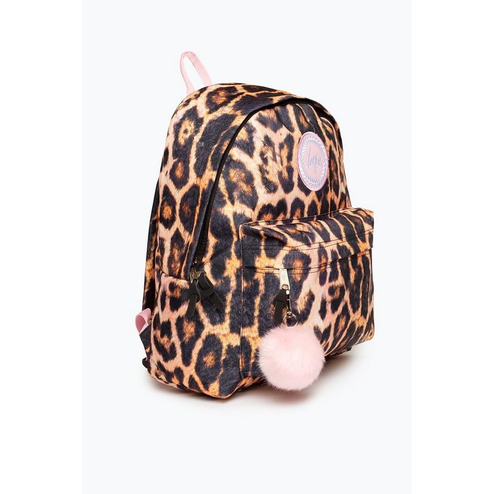 hype leopard print backpack