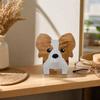 Wooden Animal Eyeglasses Holder Stand for Sunglasses and Reading Glasses Display Desk