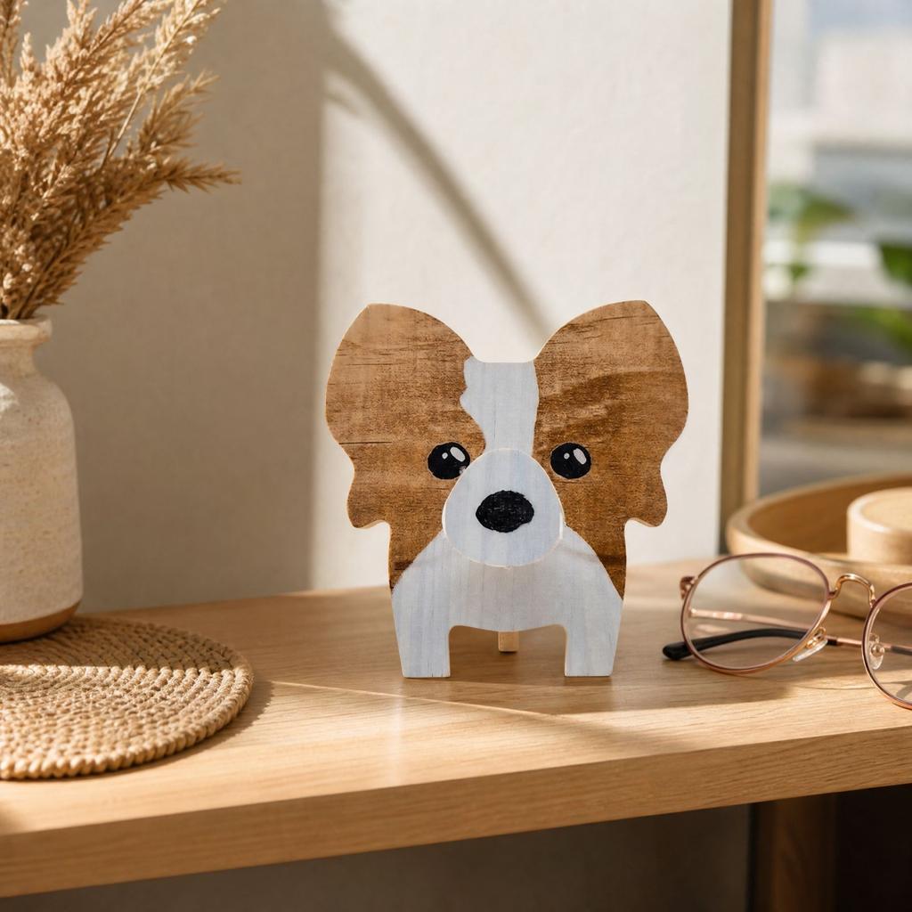 Wooden Animal Eyeglasses Holder Stand for Sunglasses and Reading Glasses Display Desk