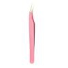 Stainless Steel Eyelash Extension Tweezer Anti-static Makeup Tool Professional Fiber Tip  Women