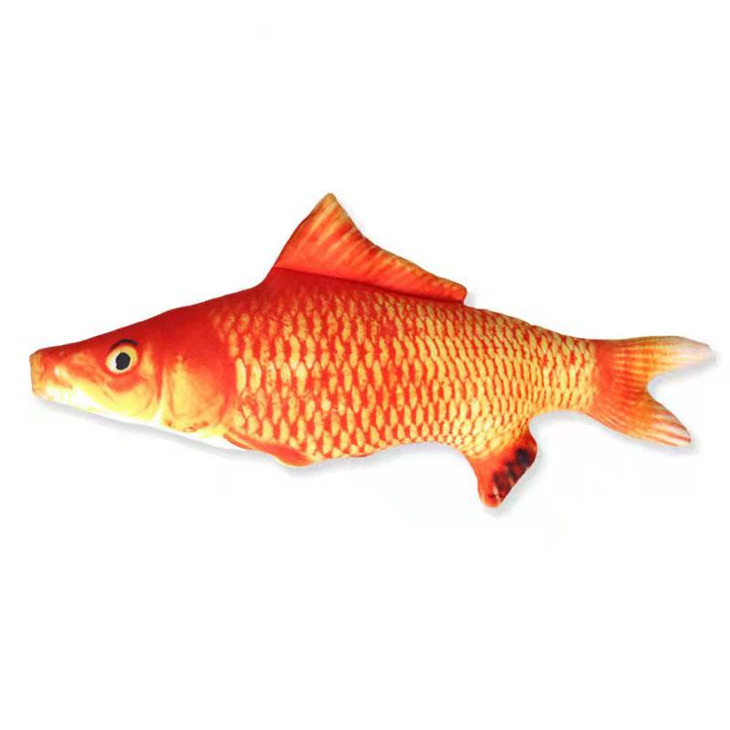 Jouet pour chat, divertissement d'entraînement, poisson en peluche, oreiller en peluche, poisson de simulation, jouet pour chat, poisson interactif, jouet à mâcher pour animaux de compagnie, fournitures pour animaux de compagnie, 20 cm