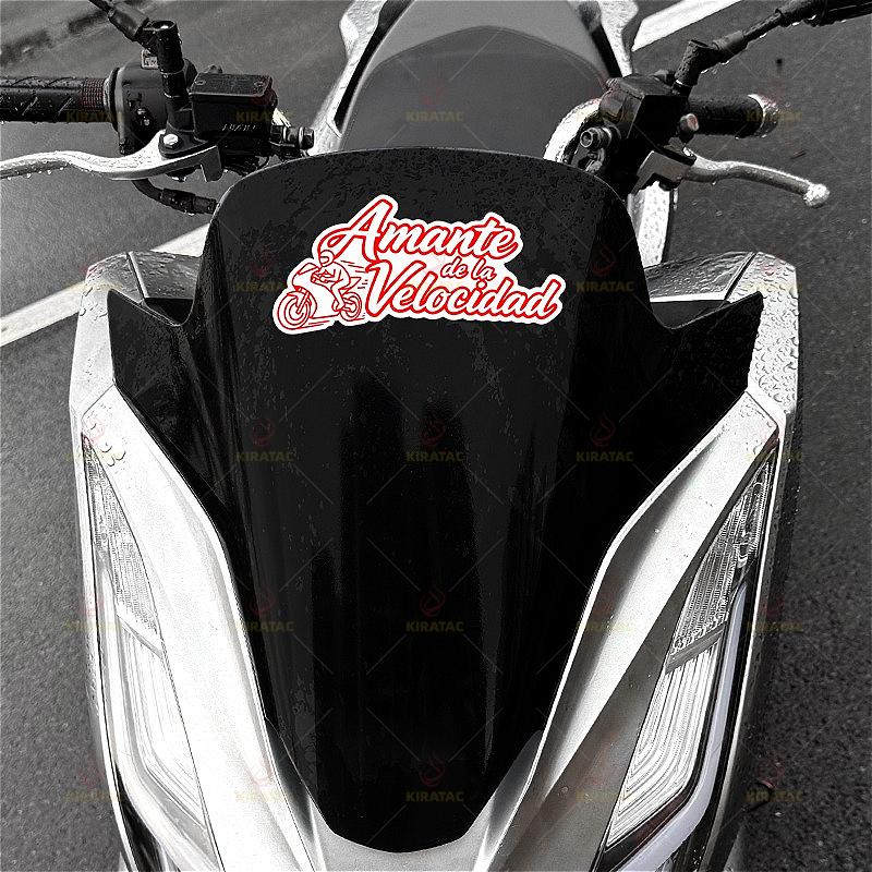 1pc Original Amante De La Velocidad Motorcycle Sticker for Motorcycle Fairing Tailbox Car Body Scooter Waterproof Vinyl Decals