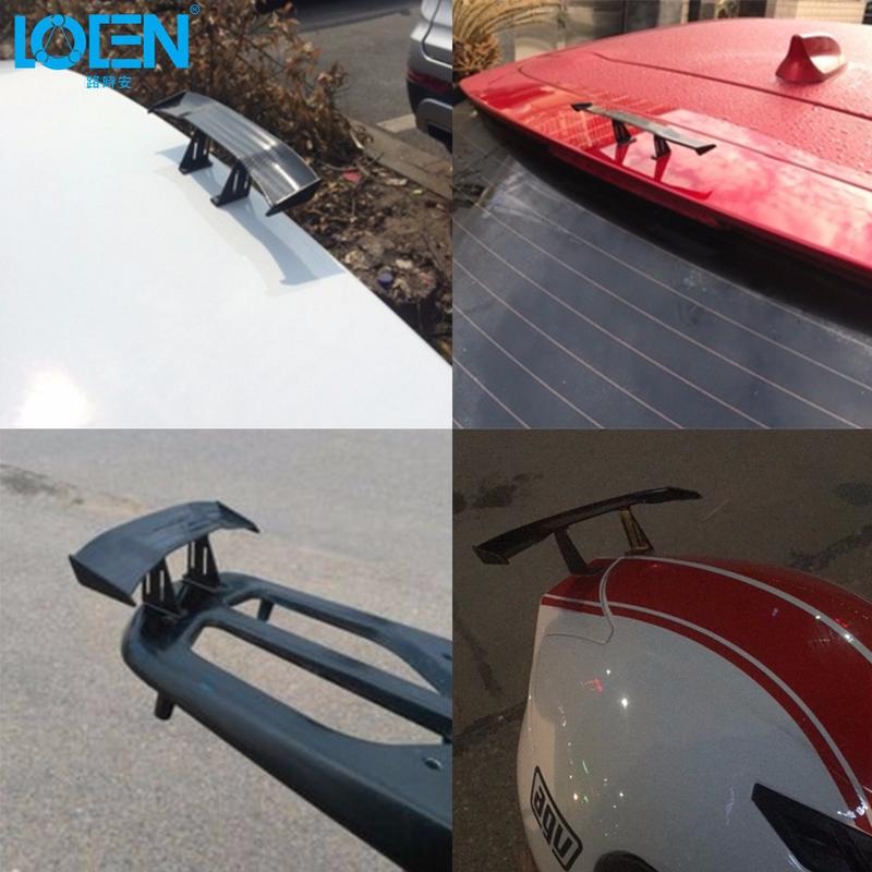 Car Spoiler&Wings Small Tail Racing Rear Trunk Spoilers Universal Fit For BMW Ford Kia Peugeot