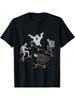 Mummy Halloween Dracula  Ghost Skateboard Skater T-Shirt