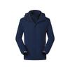 Windproof Outdoor Sports Jacket: Three-in-One, Fleece-Lined, Waterproof, Thickened Work Uniform