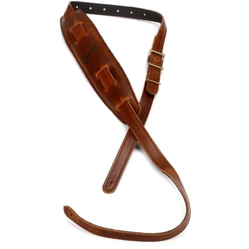 Fender Mustang? Saddle Strap, Cognac, Made in the USA
