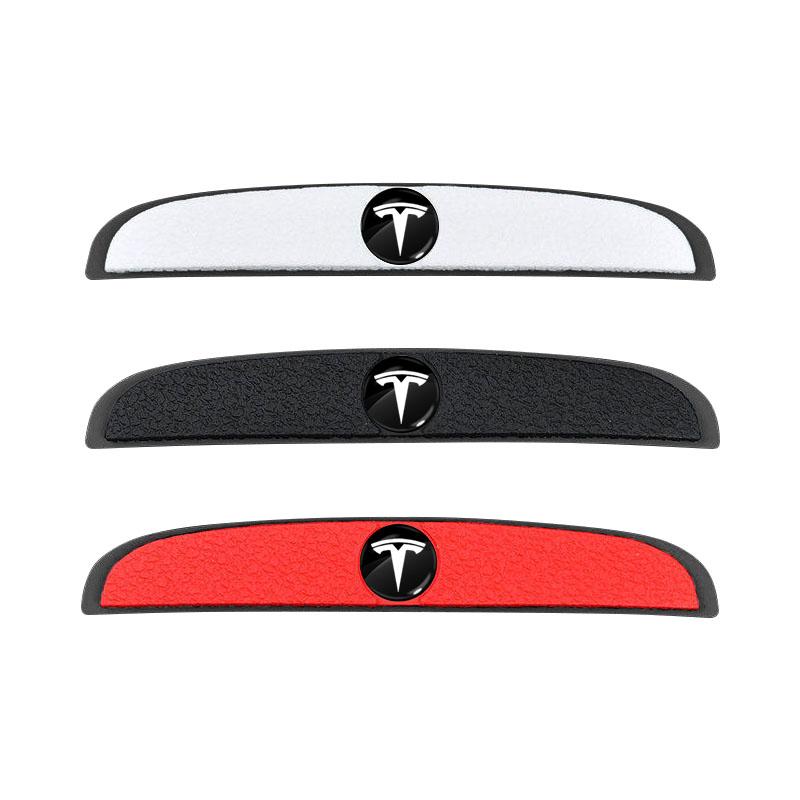 4 Stück Autotür Kollisionsschutzleiste Rückspiegel Schutzaufkleber Für Tesla Model S Model X Model Y Cybertruck Model 3 Model Y