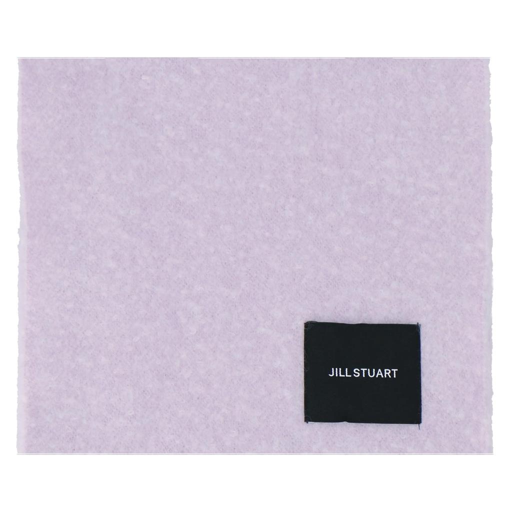 JILL STUART Shaggy Scarf 60107010, Women's, Solid Color, 60107010D, Lilac [D], Approx. 30cm W X 220cm H