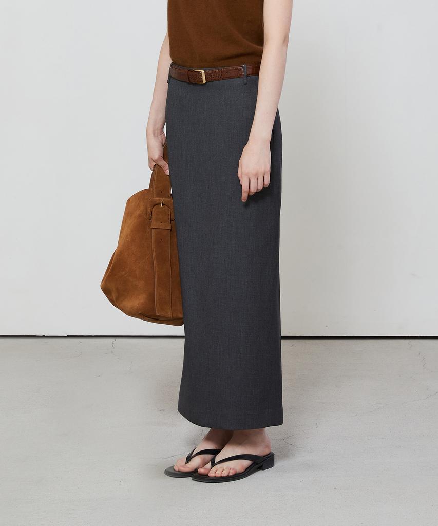 Notia Standard Fit Long Skirt - Gray
