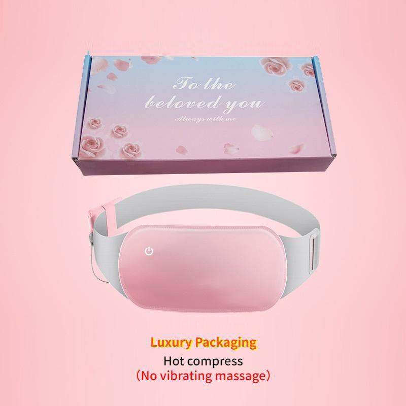 Almofada de aquecimento menstrual quente abdômen cinto de cintura quente aliviar a dor menstrual compressa quente massageador para mulher menina barriga volta aquecimento