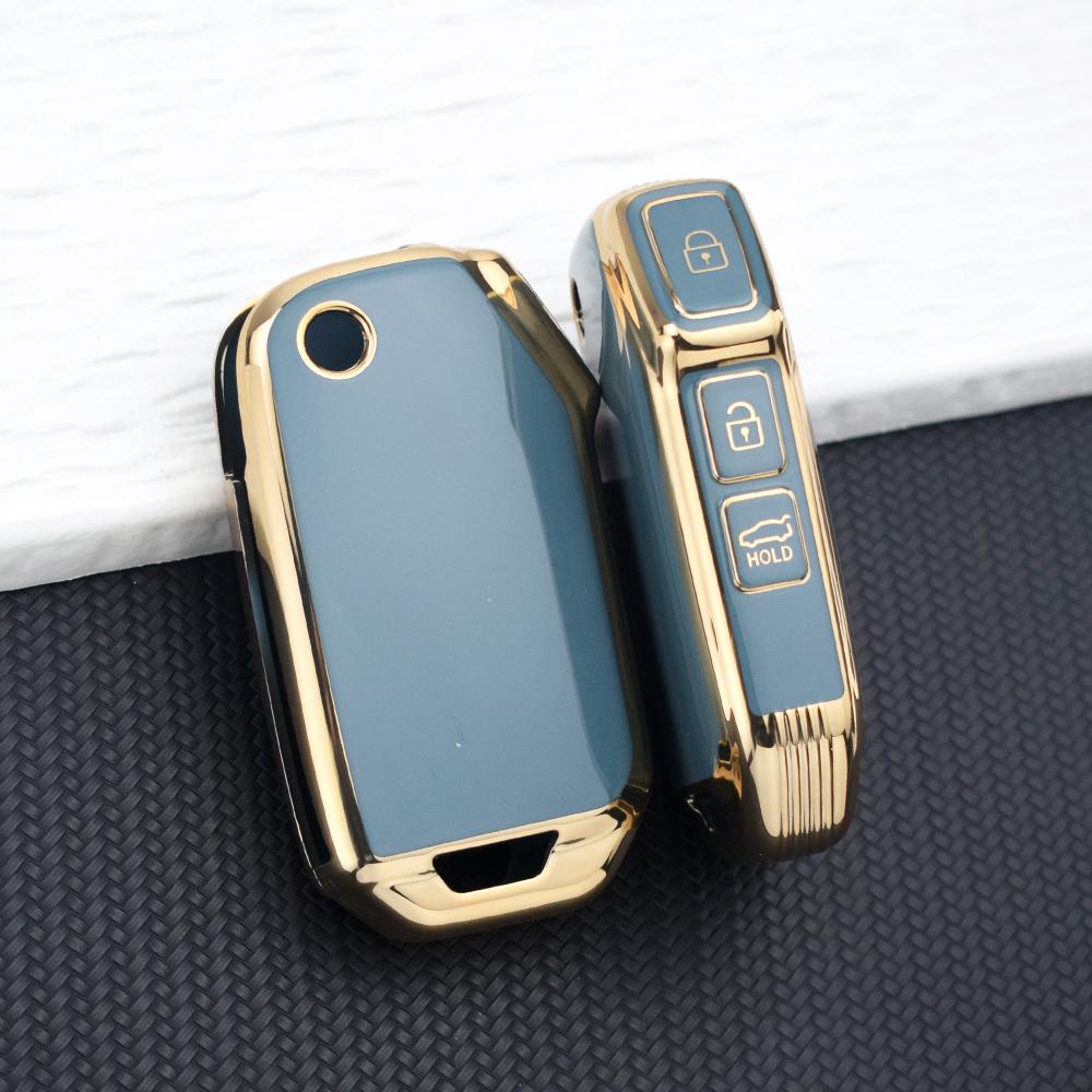 Anti-Scratch Tpu Flip Key Case For Kia Sportage Ceed Xceed K5 Seltos - Full Protection Car Key Cover Shell Accessories