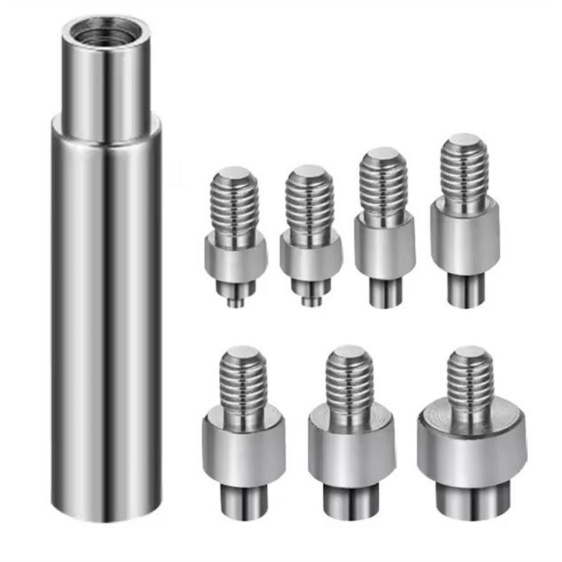A25F-Heat-Set Threaded Insert Nut M2.5 -M8 With Soldering Iron Tips For 3D Printing Plastic серебряный