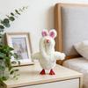 Shaped Desktop Ornament Easter-themed Desk Accessory Shaped Clothing Accessory Magnetic Spring Desktop Decoration
