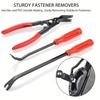 19pcs Car Stereo Installation Tool Set Interior Door Panel Clip Removal Center Console Pry Bar Screwdriver Car Jacking Board, Without Battery