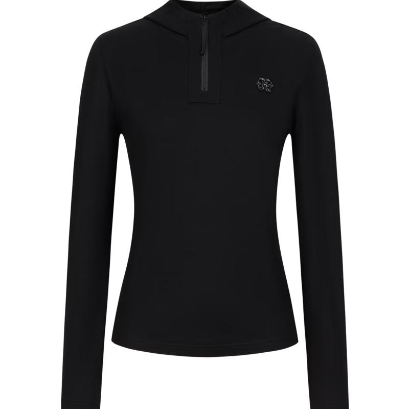 

JUZUI Women s Hooded Cotton Blend Sweatshirt S