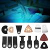 38pcs Standard Oscillating Multitools Saw Blades Power Tools Cutter Sandpapers