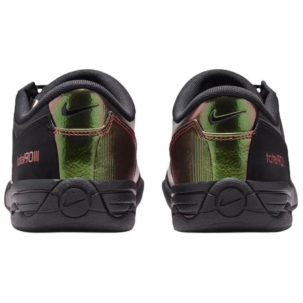 Nike Total 90 Premium Tiempo 'Black' (Unisex) Black / Black / Red Sepia Soccer Shoes IO8712 001