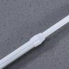 2Pcs Heavy Duty Stainless Steel Shower Rod Corrosion Resistant Tension Type Adjustable Extendable for Bathroom Corner Use Shower