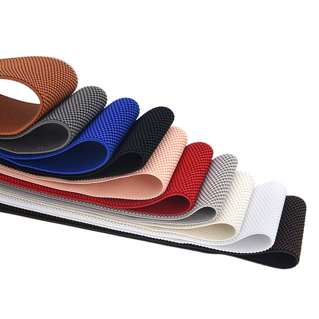 Stretchy Waist Belt Solid Color for American Street Dance Night Club Sexy Oversize Woven for Party Dancing