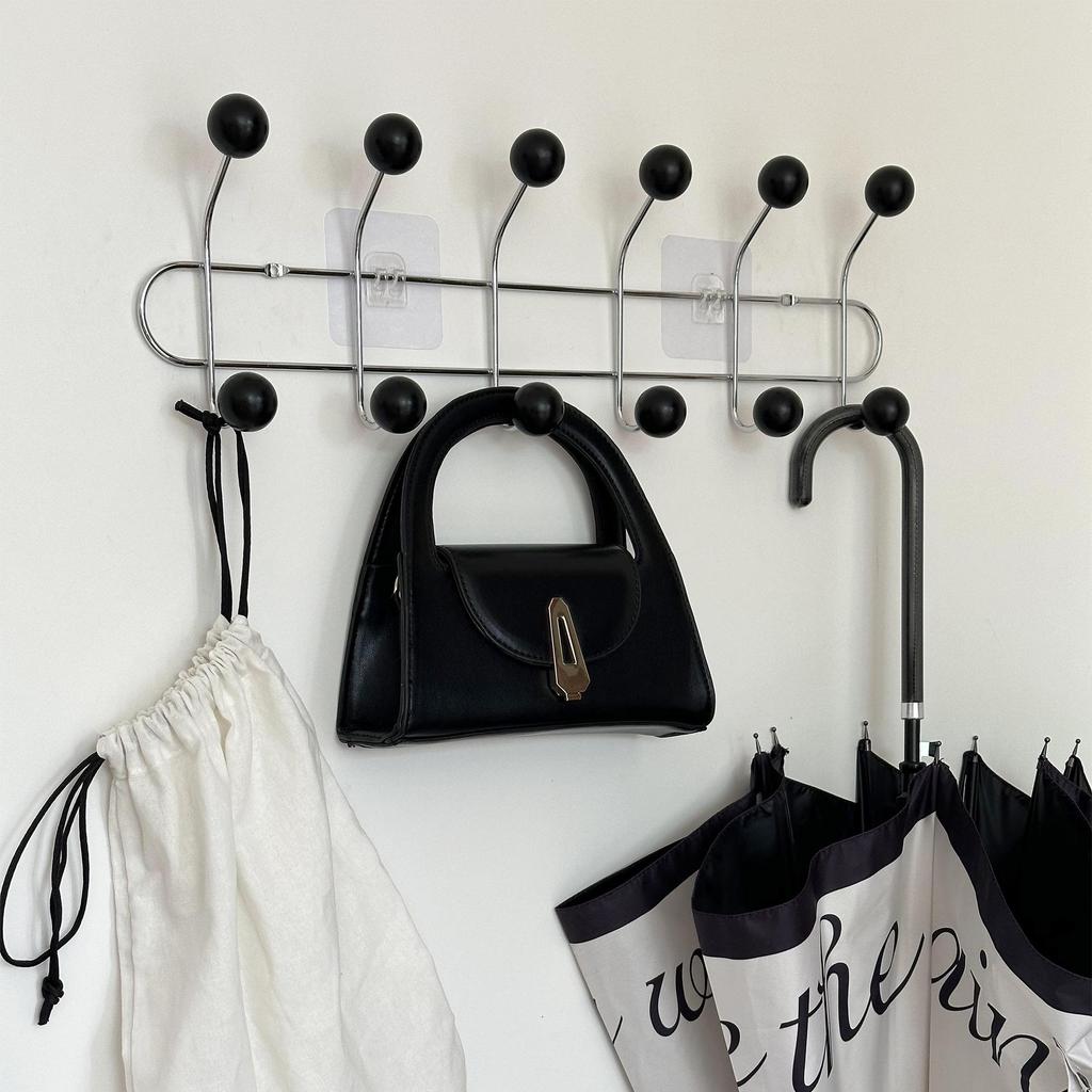 Seamless Iron Art Wall Hook for Clothes and Hats - Home and Wardrobe Decoration