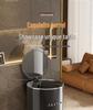 Luxury Foot-Operated Trash Can for Home - Thickened, Lidded, Waterproof for Bathroom & Kitchen