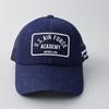 AVIREX Mesh Military American Casual Summer Baseball Air Force Indigo 6-Panel Cap, Low-Profile Cap, Embroidered, Men's MA-1 Cap,