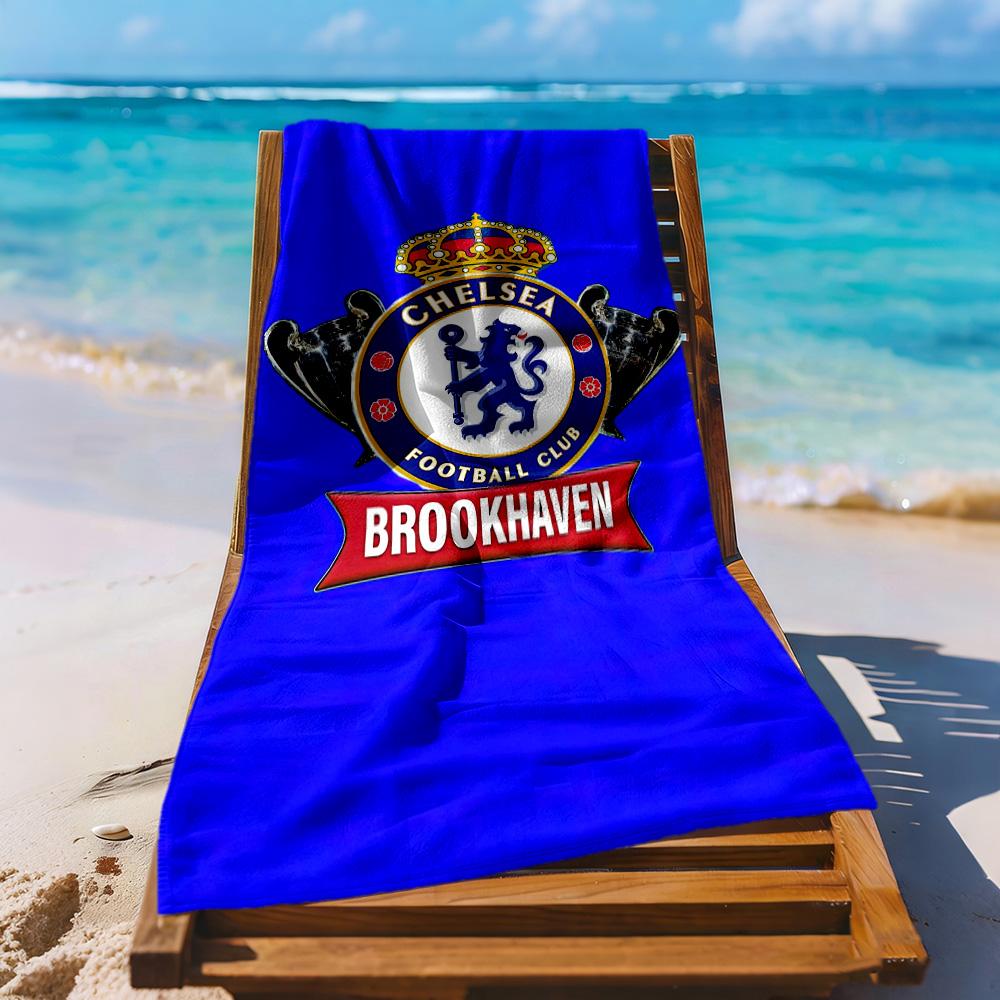 Chelsea Beach Towel Super Soft Absorbent Comfortable Lightweight Perfect For Traveling Yoga Camping And Swimming