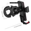 Truck Bus Phone Mount Hands Free 360 Rotation Stable Anti-Shake Grip Universal for Truck Bus Drivers GPS  Use