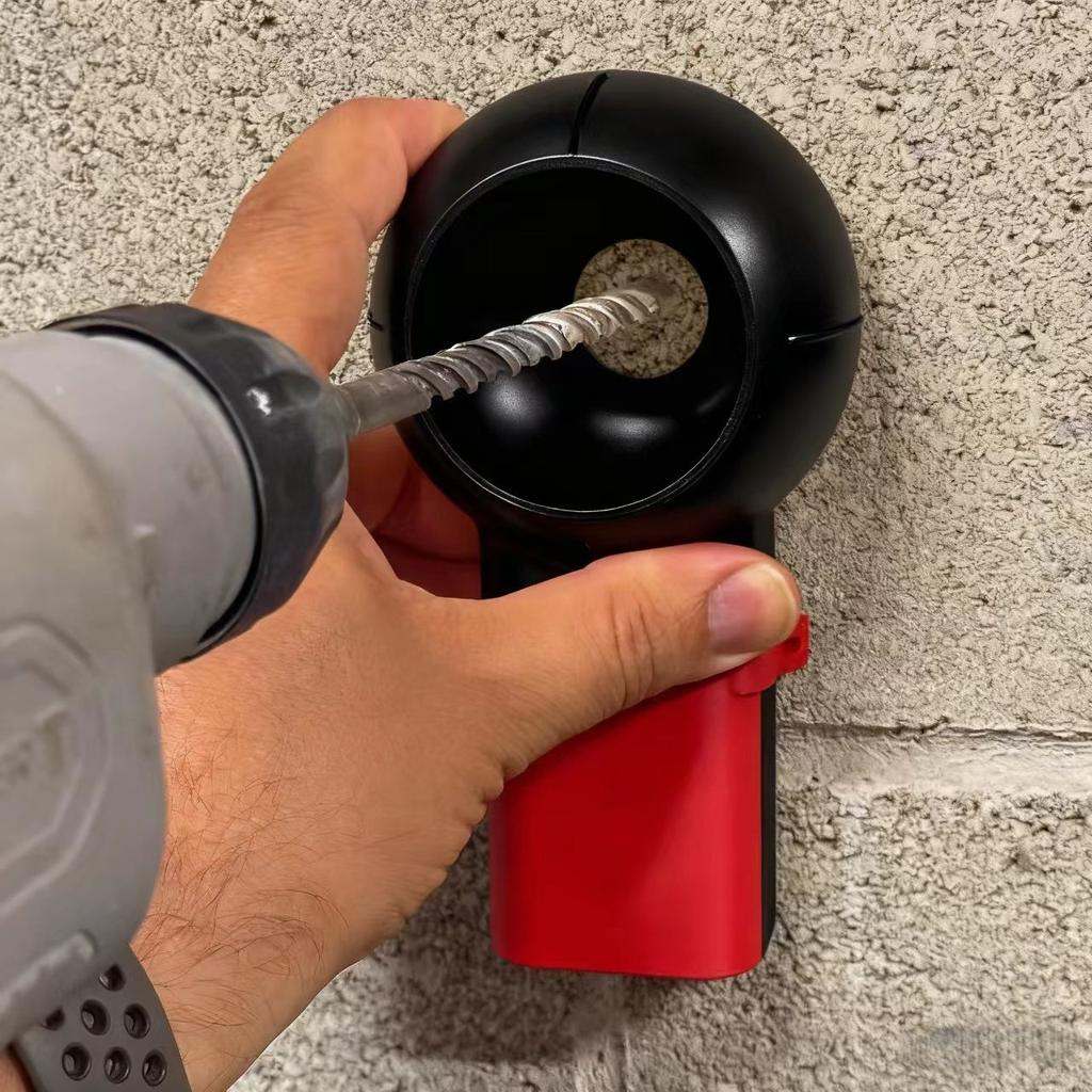 1PC Rotary Drill Bit Chip Collector - Plastic drill bit chip box for drilling, grinding, and polishing - compatible with electric drills.