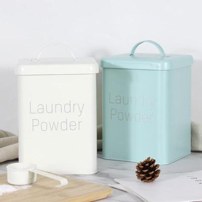 Sealed Nordic Storage Bucket for Laundry Detergent, Flour, Pet Food, Rice – 10 Jin Capacity