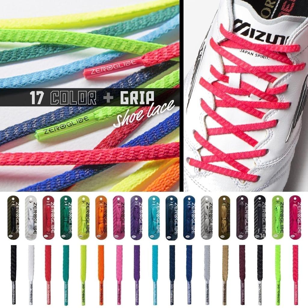 Zero Glide Neon P1GZ2021 [Mizuno] Cadarços para Futebol, Unissex, Rosa, 130cm,