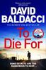To Die For by David Baldacci Hardback Book 9781035035335