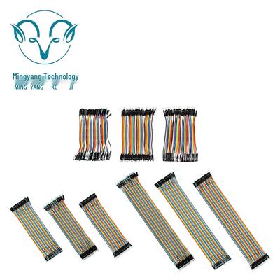 40P Dupont Jumper Wire Set - Male-to-Female, Male-to-Male, Female-to-Female, 10CM/15CM/20CM