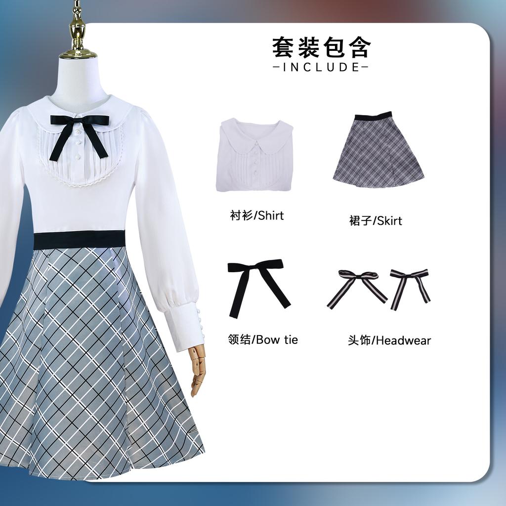 Anime BanG Dream Sakiko Togawa Cosplay Costume Uniform Halloween Carnival Party Christmas Play Role Clothes Clothing