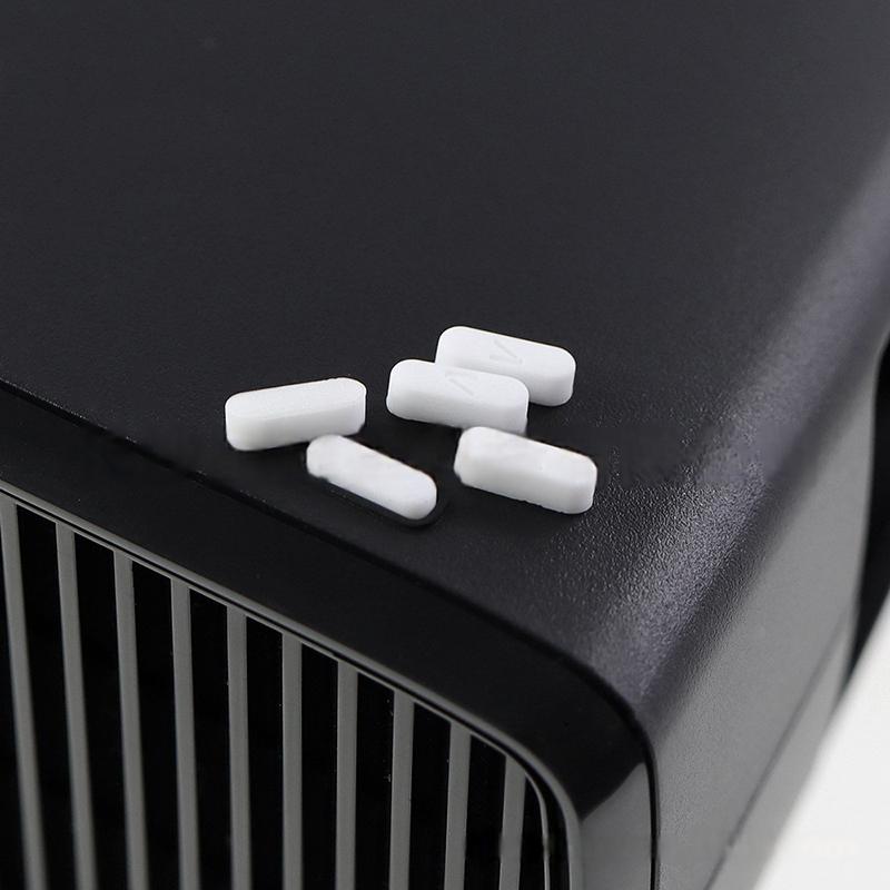 4Pcs Anti-Slip Slim Housing Protective Cover For Xbox 360 / Xbox One/One S / Series S X Consoles Rubber Feet