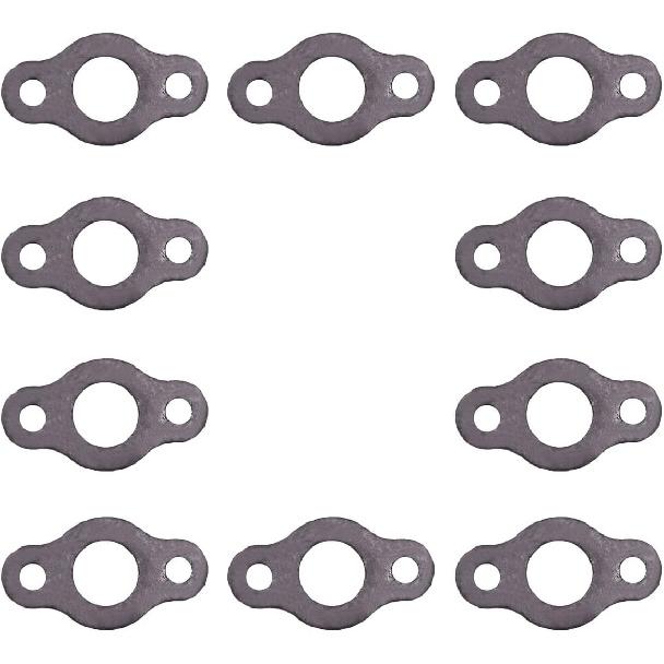 

New 10pcs Pipe Flange Gasket For 49cc 66cc 80cc 2 Stroke Engine Motorized Bicycle