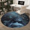Corpse Bride Chair Mat - Round Carpet for Home Decor, Office Use, Bedroom, Living Room, Gift Idea0193b