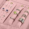 Portable Folding Jewelry Bag - Multifunctional Travel Necklace & Earring Organizer