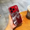 Luxury Polka Dot Lace Bow phone case mobile phones for iphone 17 pro max cover Glass for iPhone 17 16 15 14 13 12pm Pro Plus