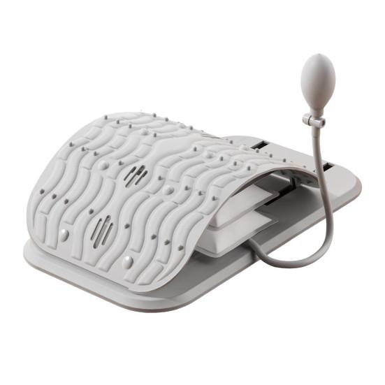 Back Stretcher Adjustable Lumbar Traction Device Pain Relief Ergonomic Spine